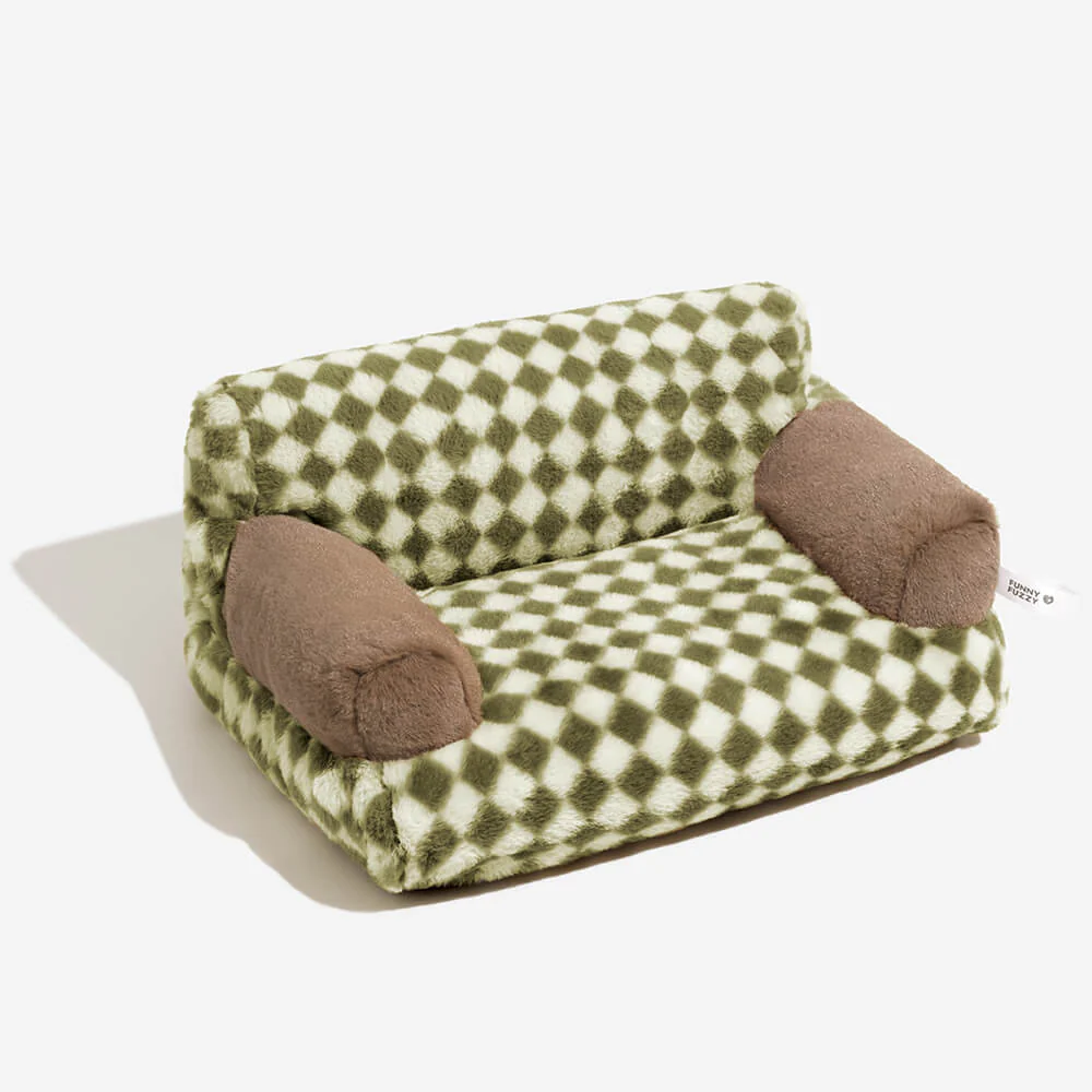 Vintage Leisure Diamond Cat Sofa Bed - Image 10