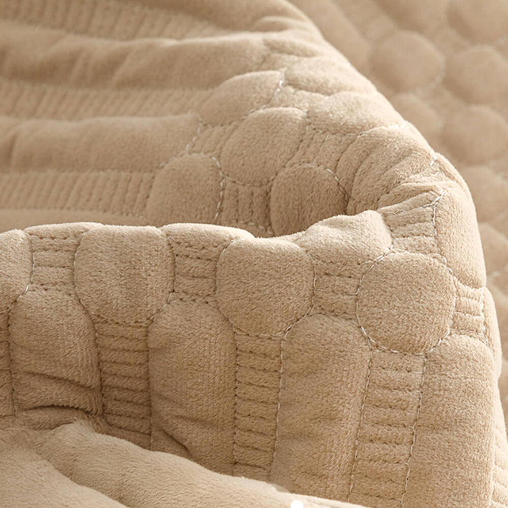 Warm Plush Vintage Non-Slip Couch Cover - Image 10