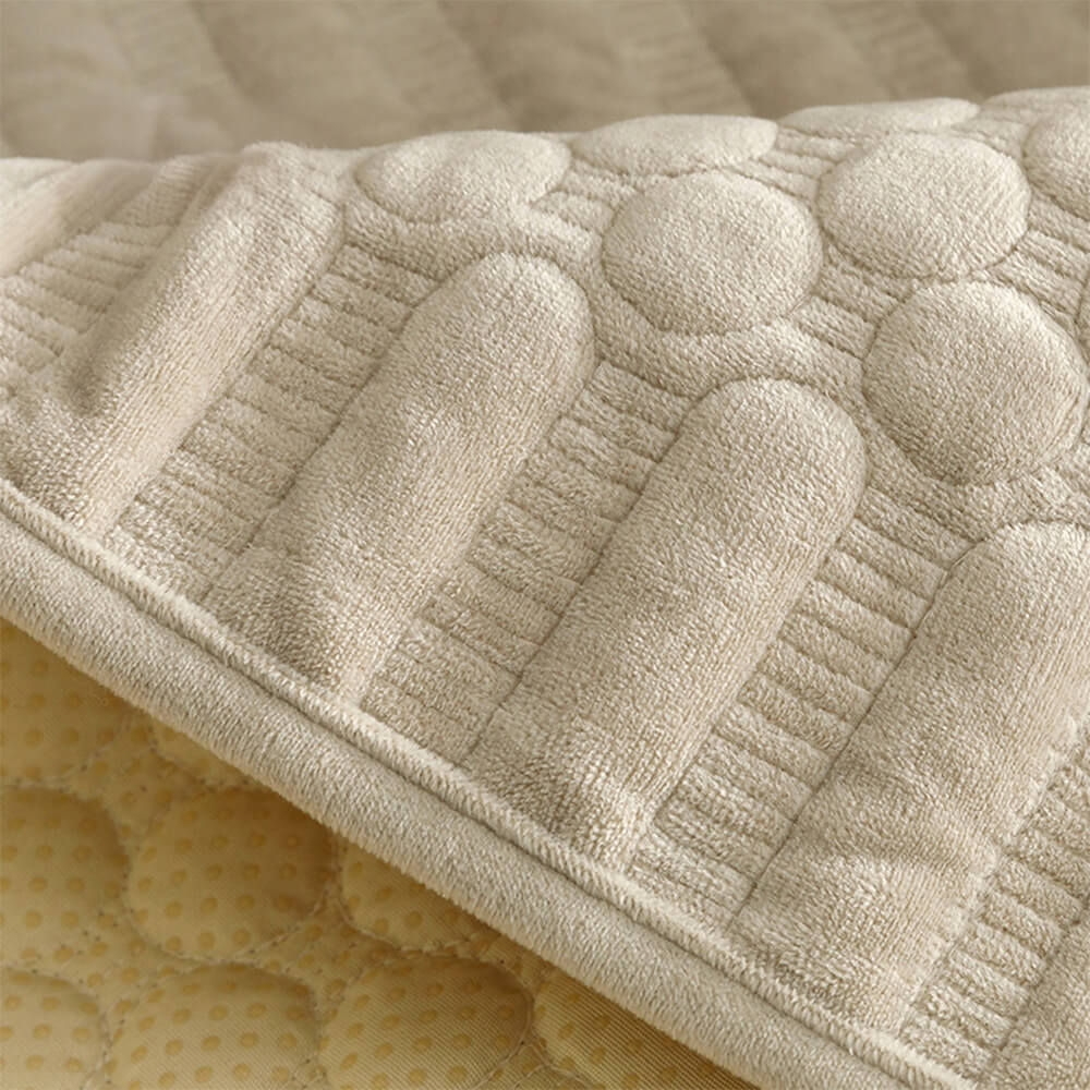 Warm Plush Vintage Non-Slip Couch Cover - Image 8