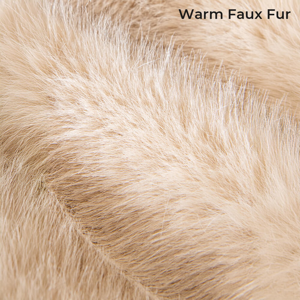 Warm Thick Faux Fur Sofa Protector Non-Slip Couch Cover - Image 6