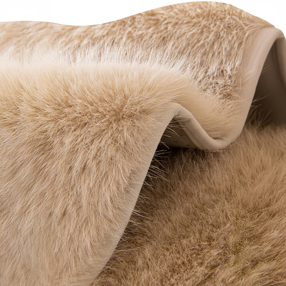 Warm Thick Faux Fur Sofa Protector Non-Slip Couch Cover - Image 8