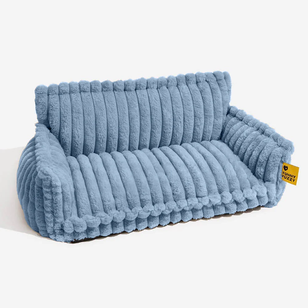 Washable Calming Soft Pillow Bolster Cat Bed-Snoozy Dream - Image 20