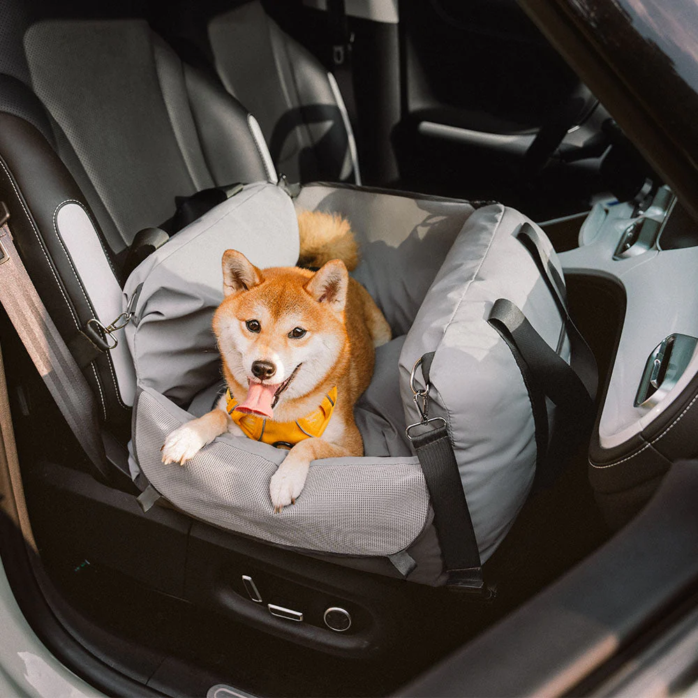 Waterproof Breathable Dog Booster Car Seat- Pup Rover - Image 13