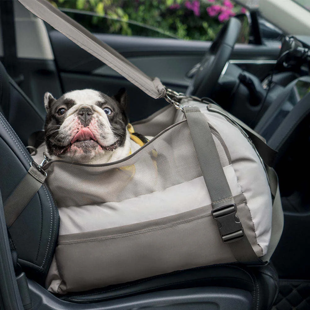 Waterproof Breathable Dog Booster Car Seat- Pup Rover - Image 14