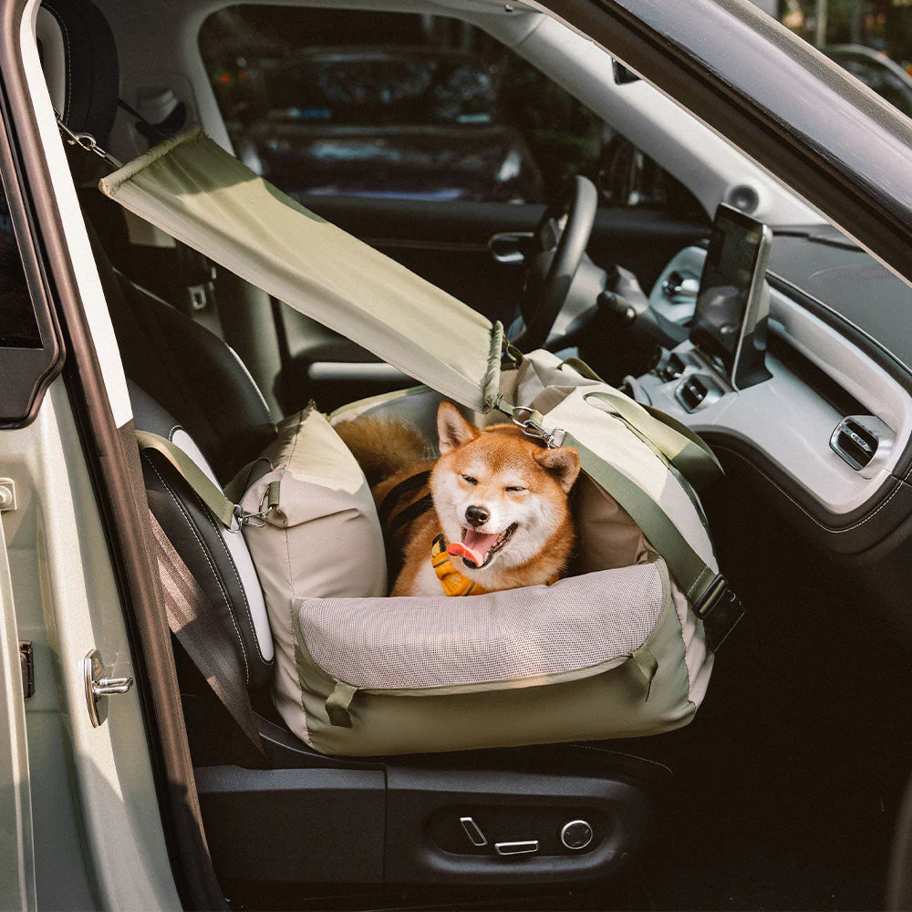 Waterproof Breathable Dog Booster Car Seat- Pup Rover - Image 19