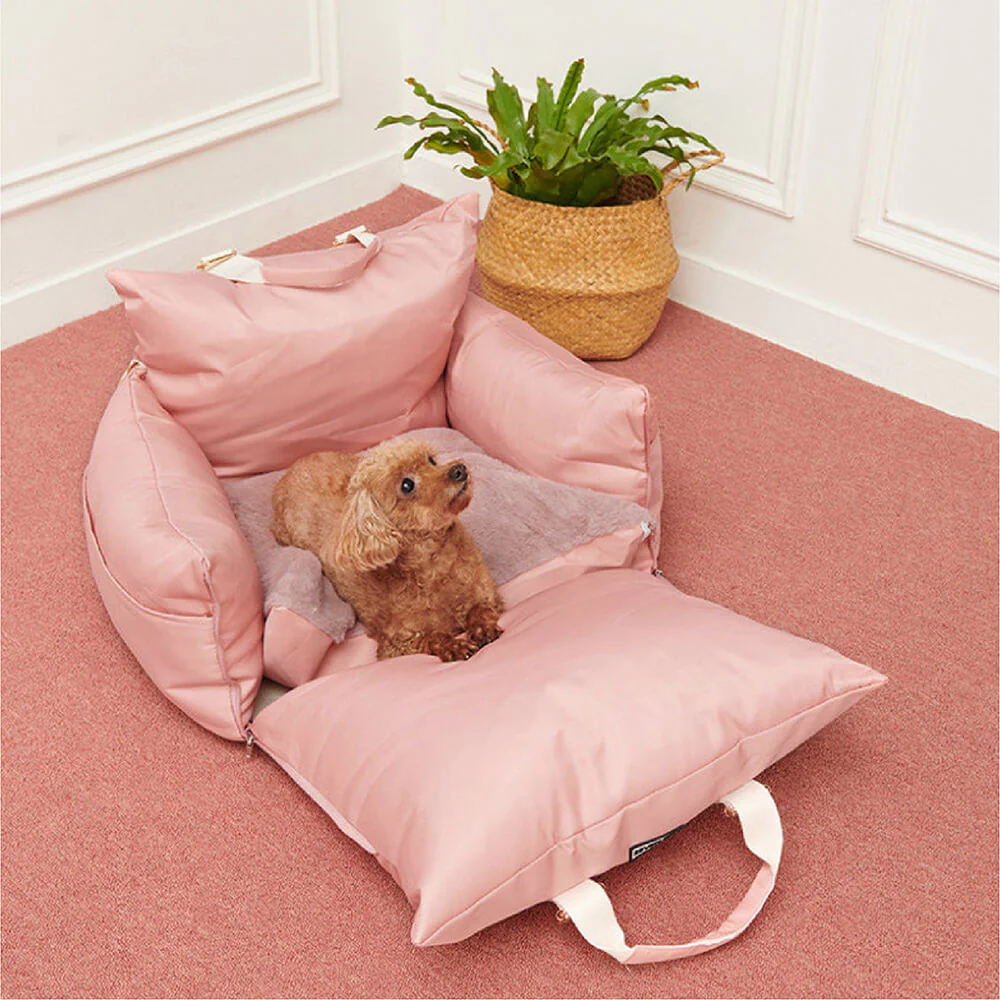Waterproof Dog Car Seat Bed - First Class - Image 16