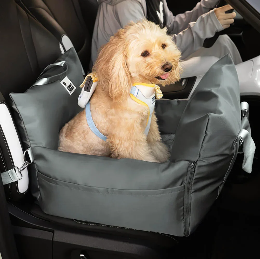 Waterproof Dog Car Seat Bed - First Class - Image 33