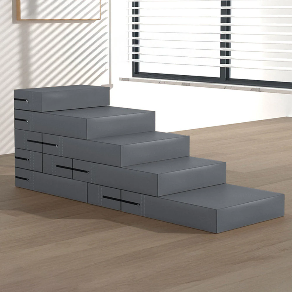 Waterproof Washable PU Leather Modular Multi-Level Pet Stairs - Image 26