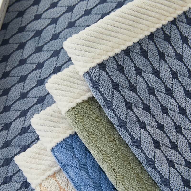 Wheat Ears Pattern Chenille Anti-Scratch Couch Cover - Image 5